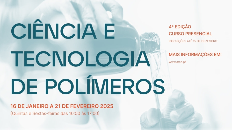 NOVA DATA: 4ª Edição do Curso Ciência e Tecnologia de Polímeros